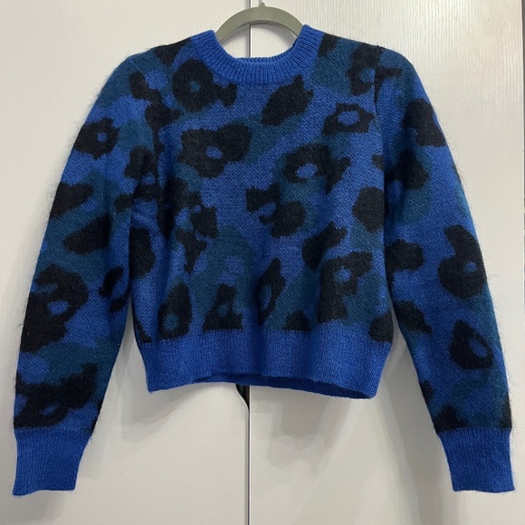 RAG & BONE LEOPARD-PRINT PULLOVER - Picture 1 of 4